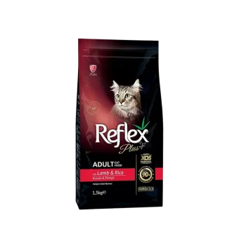 Reflex Plus Adult Cat Food Lamb & Rice 1.5kg