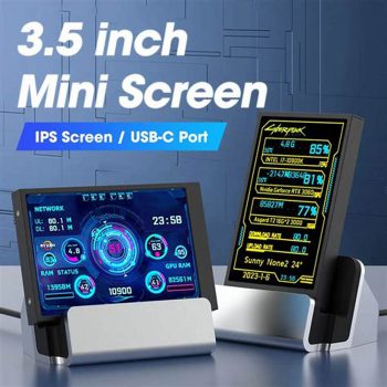 TURZX PC 3.5″ Display USB Type C