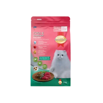 SmartHeart Adult Cat Food Tuna & Shrimp 3kg