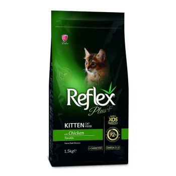 Reflex Plus Kitten Cat Food Chicken 1.5kg
