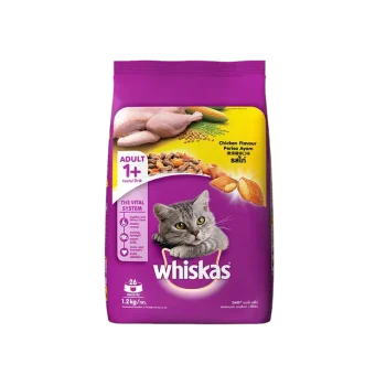 Whiskas Adult Cat Food Chicken 1.2kg