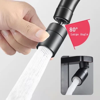 360°Universal Kitchen Faucet Anti-splash Aerator Bathroom Tap Rotatable Faucet 2 Mode Tap Nozzle Bubbler Kitchen Sink Faucet