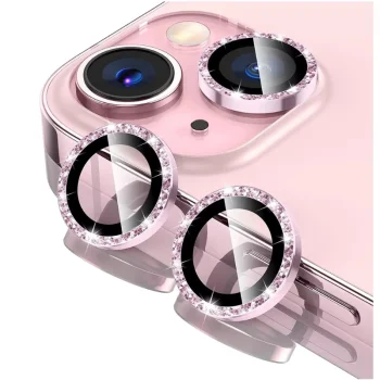 Glitter Camera Lens Protector Cover For iPhone 17 Pro Max 16 Pro 15 14Pro 13Pro 15 Plus 13 Mini 17 Air Bling Metal Camera Glass